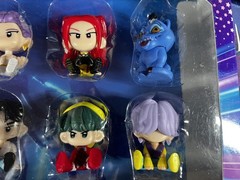 10Pcs KPop Demon Hunters Rumi Mira Zoey Saja Boys Figure Catoon Model Decor Toys