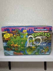 VTG 1991 Sewer Sub Submarine TMNT Teenage Mutant Ninja Turtles Playset Complete