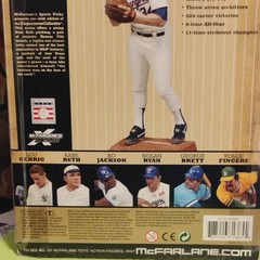 McFarlane Toys Cooperstown Nolan Ryan Texas Rangers Action Figure Boxed Base