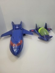 Blackbird Jet Mobile Air Command & Mini Plane X-Men Marvel 1994 Toy Biz Vehicles