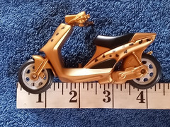 Wow Action Girls! HTF Scooter Motor Bike Cycle Accessory Toy Vtg Lanard 1999