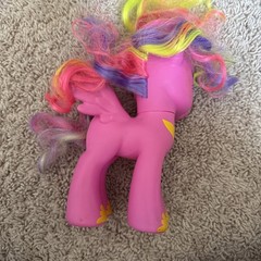 My Little Pony Mixed Lot of Plastic And Plush Figures Of Various Sizes