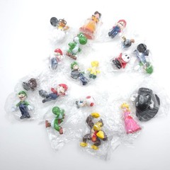 Super Mario Nintendo Mini Figures New Mixed Lot 18 Total