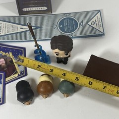 Harry Potter Lot of 10 Toys Funko Pop, Squishy, Suitcase, Cards, Wand Mini