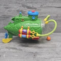Vtg TMNT 1991 Teenage Mutant Ninja Turtles Sewer Sub Mirage Playmates Incomplete