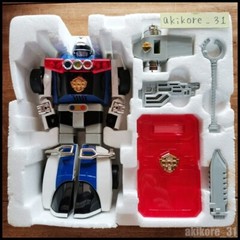 Power Rangers TURBO Carranger DX Sirender Megazord BOX Bandai