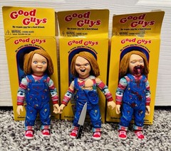 Chucky TV Series Executed Buff Good Guys Blind Box Series 1 Action Figure Set
