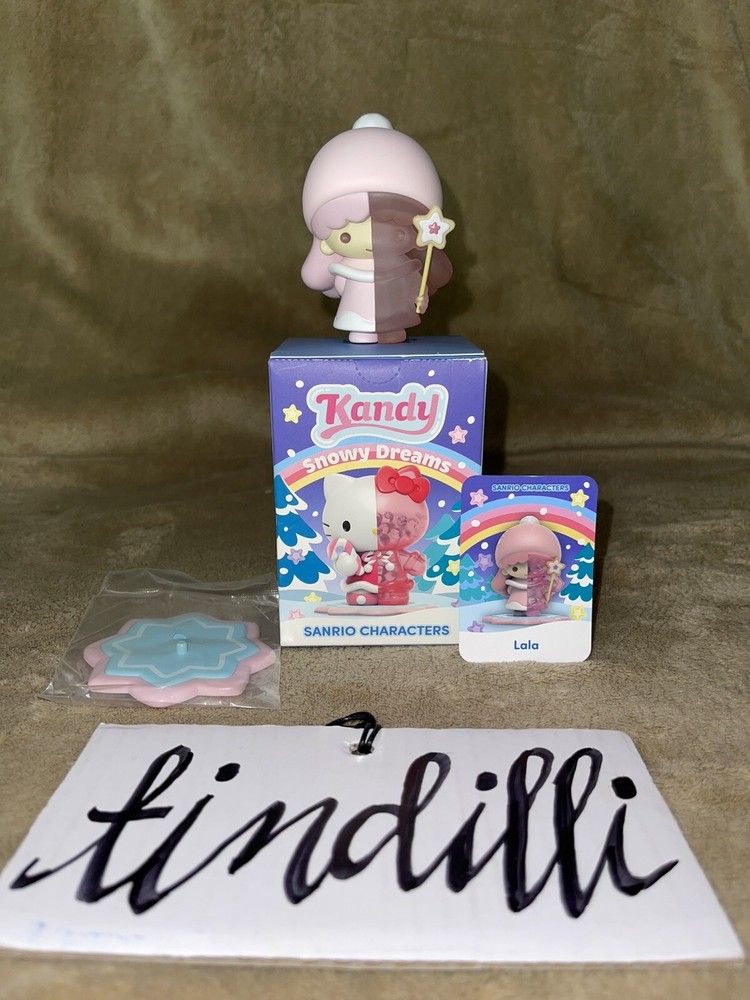 TC NIB Kandy x Sanrio Snowy Dreams figure toy LALA Twin Stars Mighty Jaxx
