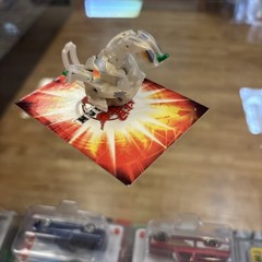 Bakugan Myriad Hades 570G White Pearl Ventus Bakufrost Battle Brawlers