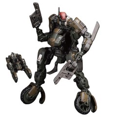 HiPlay TOY ALLIANCE Acid Rain World 1/18 Kaiho Winder Type 12WDk/ Akasabi Purger