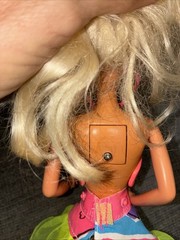 Vintage 1966 Mattel Dr Barbie Stethoscope Blonde Hair Blue Eyes Doll Indonesia