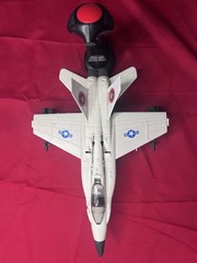 Hasbro Flying Fighters Jet Fighting Falcons Black Widow 1989