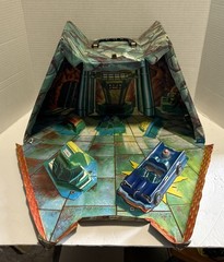 VTG 1966 Ideal Batcave Playset Justice League Batman DC Universe Superheroes HTF
