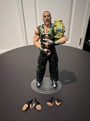WWE Elite Ringside Exclusive From the Vault Series 2 Shawn Michaels Complete