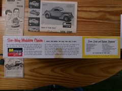 Monogram ~ 1961 Issue Customizing 1936 Ford Kit PC68-198 7/7