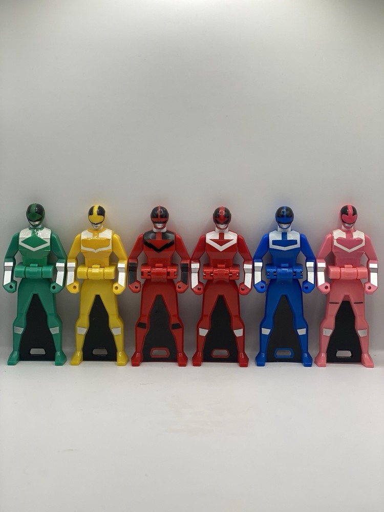 Rare Gokaiger Mirai Sentai Timeranger Ranger Key Set