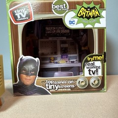 Tiny TV Classics Batman Edition Working Remote 1960s TV Show Collectible