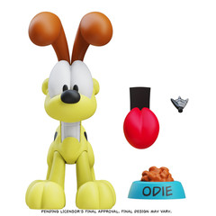 Garfield Wave 1 Odie Action Figure – 17 Points of Articulation with Accessories