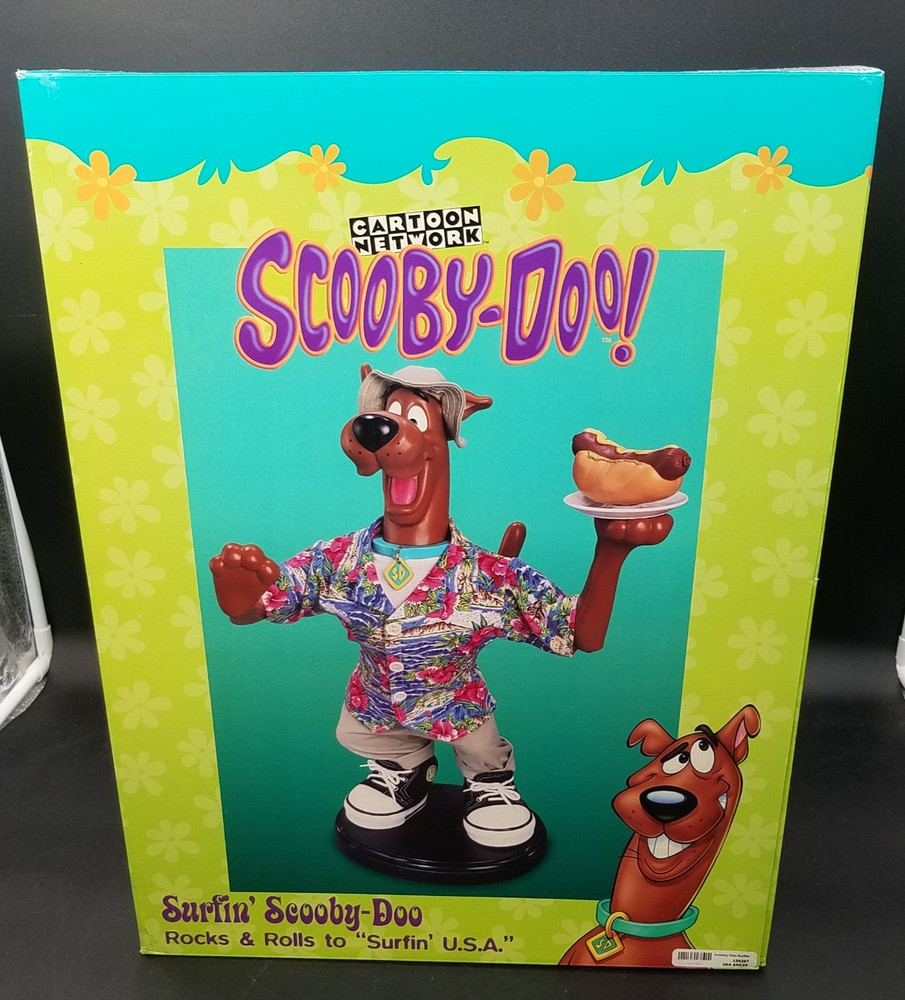 New in Box – Scooby Doo Singing & Dancing Figure 19″ Surfin’ U.S.A. 1999