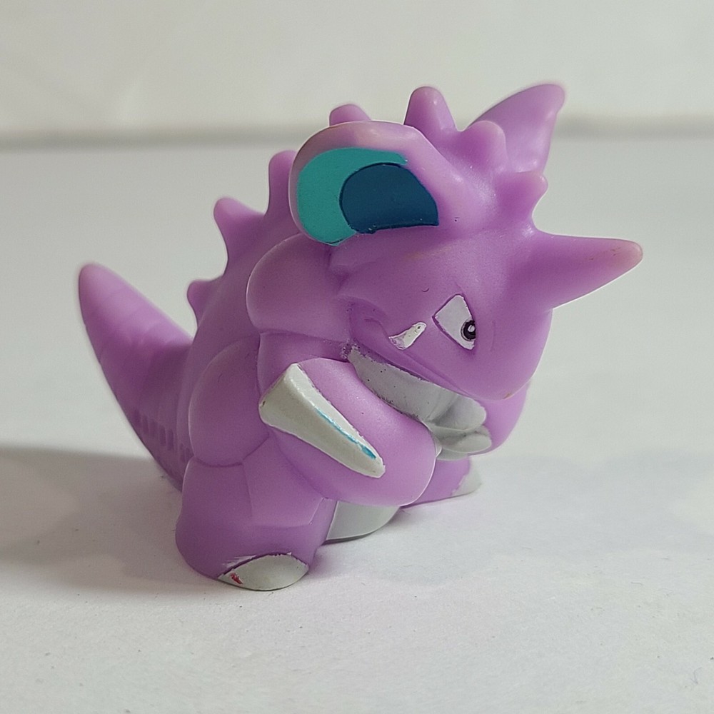 2006 Pokemon Finger Puppet Nidoking Figure Gotta Catch Them All Nintendo Bandai