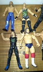 12 PC LOT JAKKS Pacific WWE Wrestling ACTION FIGURES 99 – 03 MYSTERIO HILLBILLY