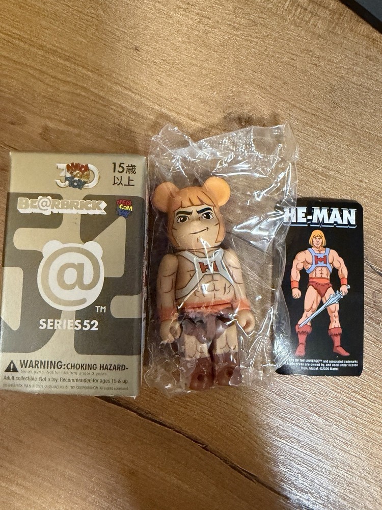 BE@RBRICK SERIES 52 HE-MAN BEARBRICK