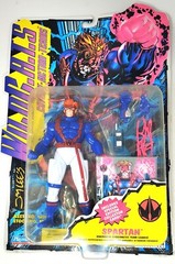 NRFB Vintage WILD C.A.T.S WILDCATS SPARTAN Comic Action Figure 1995 Playmates