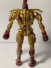 Jakks Pacific 2011 Real Steel set of 3 Figures – Six Shooter,Ambush,Midas Gold