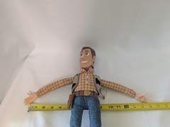 Vintage Disney Pixar Thinkway Toy Story Woody Pull String Doll 15” DOESNT WORK