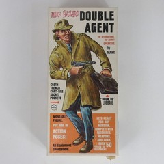VTG Mike Hazard Double Agent Action Figure Louis Marx 2090, Used, Incomplete