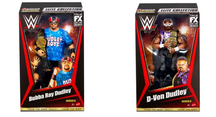ECW Dudley Boyz – D-Von & Bubba – WWE From the Vault Ringside Exclusive Series 8