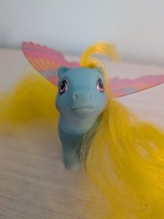 My Little Pony G1 PAIR- Summerwing Ponies 1988 Lady Flutter Buzzer-SHIPS FREE