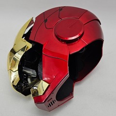 Autoking Iron Man Hero Helmet MK 5 1:1 Voice Touch Remote Control Sounds Effects