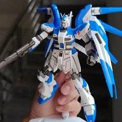 HG 1/144 RX-93-ν2 Hi-ν Mech Assembly Model Kits Hi Nu Action Figures Desktop Dec