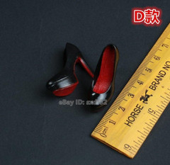 1Pair 1/6 Fashion Girl High Heel Shoes Model F 12” TBL PH Female Action Figure