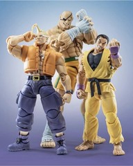 Storm Collectibles Street Fighter Alpha 3 Nash Sagat Dan 3-Figure Set Boxed
