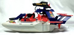 1993 G.I.Joe GI Joe Battle Corps SHARK 9000 with CUTTER Complete No Blueprints