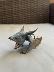 Chibi Monster Dragon ,3d printed figure painted, Monster Villian