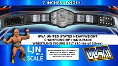 NWA Ljn Scale Hand-Made United States Championship Wrestling Figure Belt