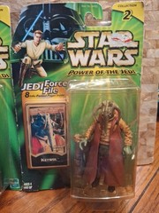 Lot Of Hasbro Star Wars Power of the Jedi Ketwol & Plo Koon Action Figures NIB
