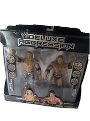 WWE Deluxe Aggression 2 Pack Edge Vs Batista Jakks Pacific