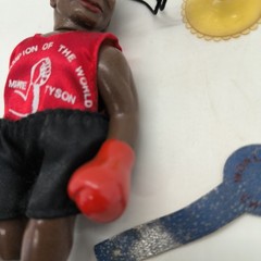1980’s Mike Tyson World Champion Souvenir Figure With Suction Cup For Car Window
