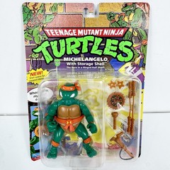 TMNT Playmates Sealed Figure Lot Ray Fillet Genghis Frog Leonardo Michelangelo
