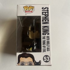 Stephen King with Molly 53 Funko Pop Vinyl