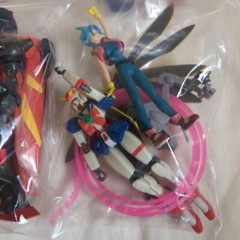 GUNDAM G Shining God Maxter Nobell Kowloon SET MIA Mobile Suit In Action Figure