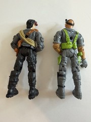 Vintage Lot Of 10 Lanard The Corps 4” Posable Military Action Figures Pre-Owned