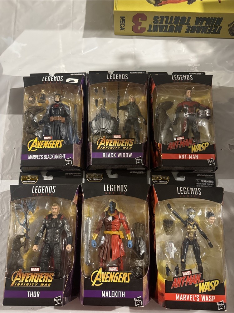 Marvel Legends Complete Set BuildAFigure CULL OBSIDIAN Brand New Hasbro 2017