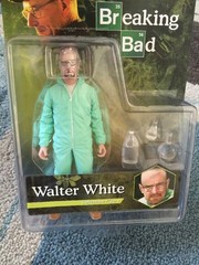 Breaking Bad Walter White Blue Hazmat Exclusive Figures