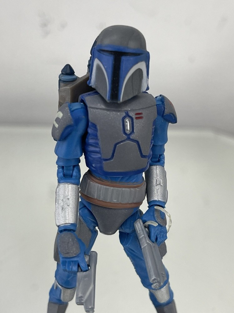 Star Wars Clone Wars mandalorian Warrior Jetpack Stand Blaster From Battlepack