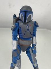 Star Wars Clone Wars mandalorian Warrior Jetpack Stand Blaster From Battlepack